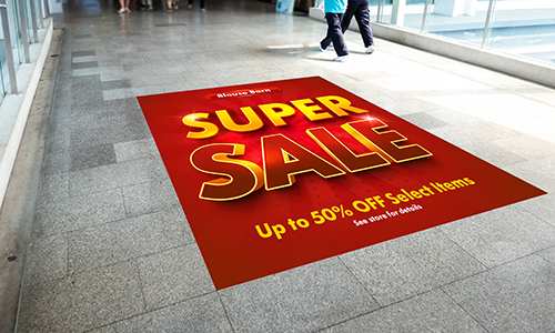 Floor Graphics: Wholesale Floor Graphics for Resellers Only