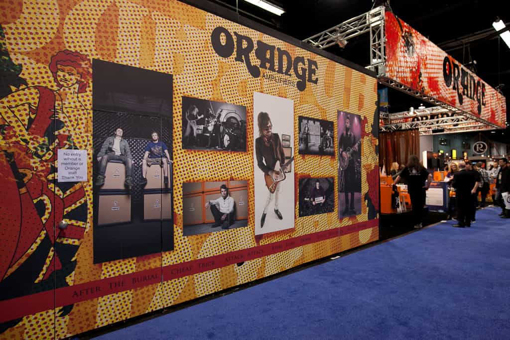 Wall Graphics used for a Trade Show Booth
