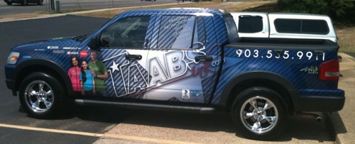 TAABS 3M Control Tac Vehicle Wrap