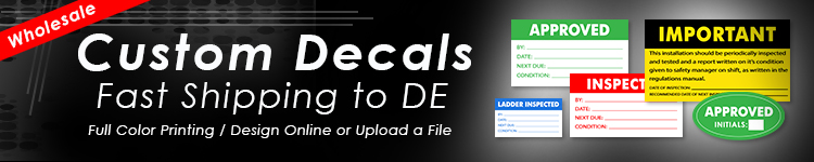 Wholesale Custom Decals for Delaware | Digital Print Solutions