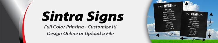 Sintra Signs - Custom Sign Sizes | digital-Print-Solutions.com
